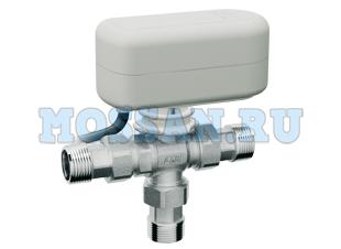 3-х ход. кран, 5,3 куб.м/ч, 3/4"американки, с приводом арт.3070 (40сек, 220В)
