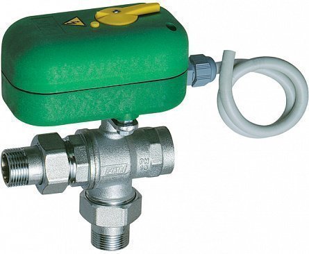 3-х ход. мот. шар. кран (ВР-НР) 1 1/4", 220 В, 40 сек