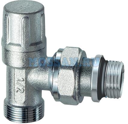 Угловой запорный вентиль 1/2", EPDM,  М24х19