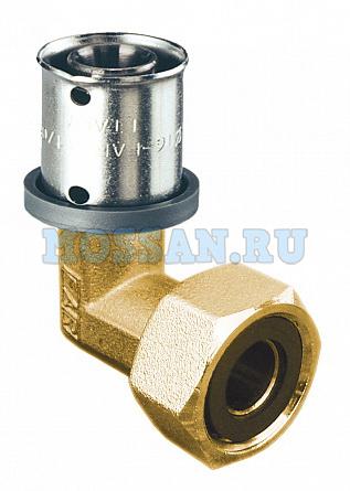 Пресс-угольник 20*2 с накид.гайкой  1/2" лат.(аналог 59222001)