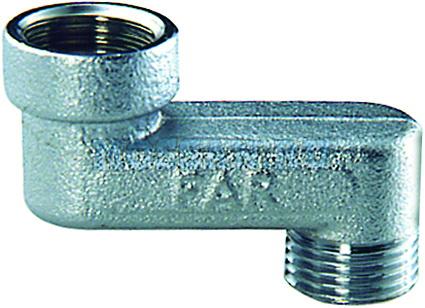 Эксцентр. фитинг 4 см 1/2" x 1/2" НР-ВР