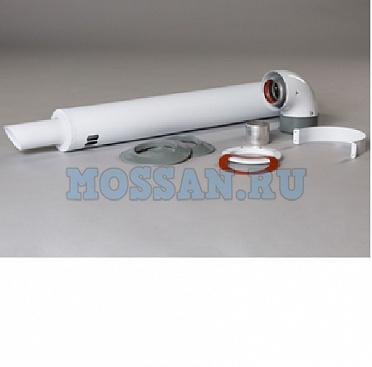 Комплект коаксиального дымохода 60/100
