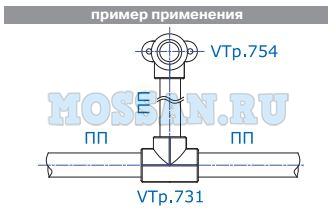 ФИТИНГ ПОЛИПРОПИЛЕНОВЫЙ – ТРОЙНИК