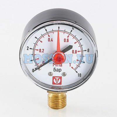МАНОМЕТР С НИЖНИМ ПОДКЛЮЧЕНИЕМ VT.TM50.D