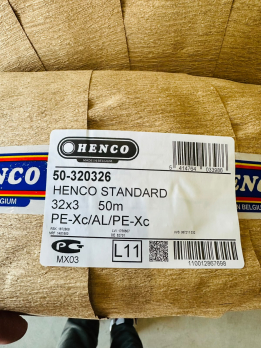 Труба HENCO STANDARD, PEXc-AL-PEXc, 32х3, бухта 50 метров
